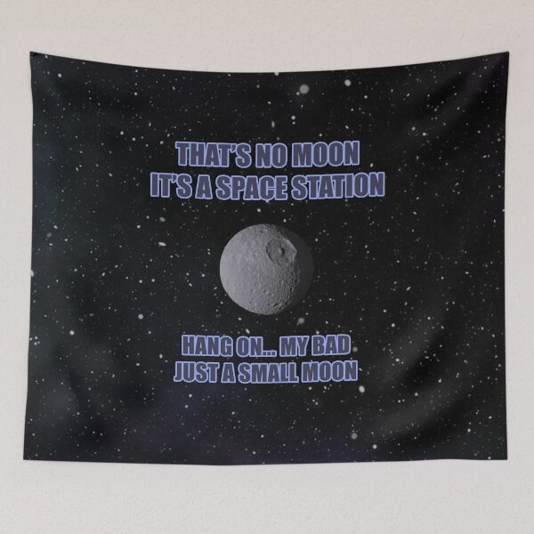 Item preview, That's No Moon - SciFi Inspired designed and sold by Fanarchist.