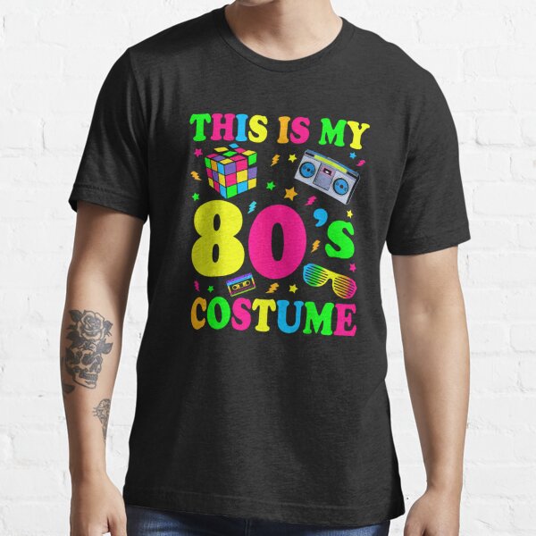  Retro Dance Party Vintage Dress Up Party Like It's 1982 T-Shirt  : Clothing, Shoes & Jewelry