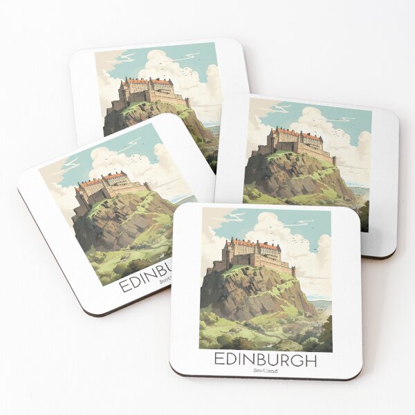 Artikelvorschau, Eine Vintage-Reiseillustration von Edinburgh - Schottland entworfen und verkauft von GoodOldVintage.