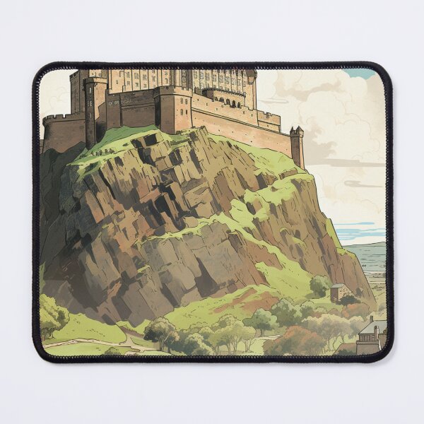 Item preview, A Vintage Travel Illustration of Edinburgh - Scotland  designed and sold by GoodOldVintage.