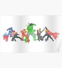 Superheros Poster