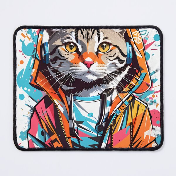 Item preview, Cat ,Graffiti ,Vibrant designed and sold by ratchawoot.