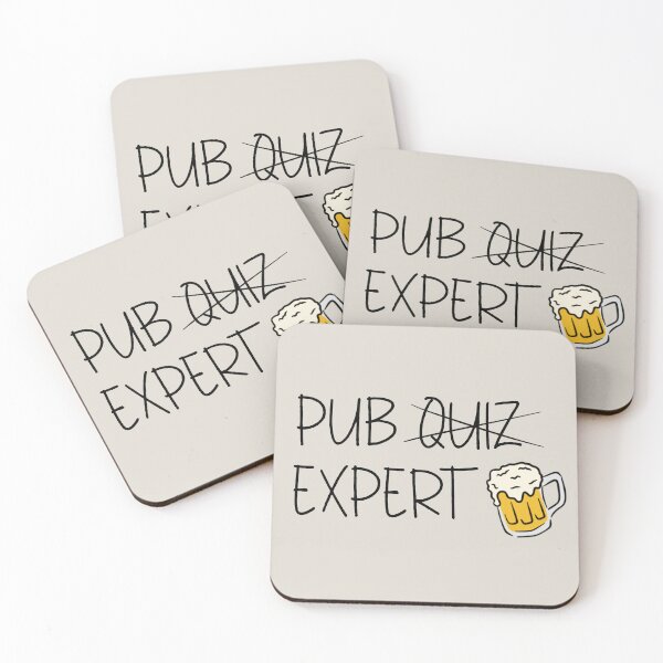 Item preview, Pub Quiz Expert designed and sold by SamLeeArtPrints.