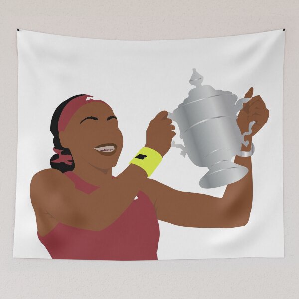 Aperçu de l'œuvre Résumé du titre de l'US Open de Coco Gauff créée et vendue par dennaibz.