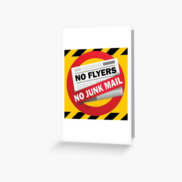 Item preview, No junkmail mailbox sticker designed and sold by mikexcoder.