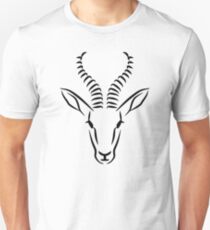 Springbok head Unisex T-Shirt
