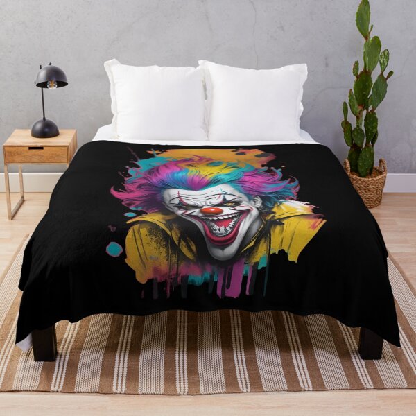 Item preview, Creepy / Insane Killer Clown - Graffiti Splash Style designed and sold by Seneku-Design.