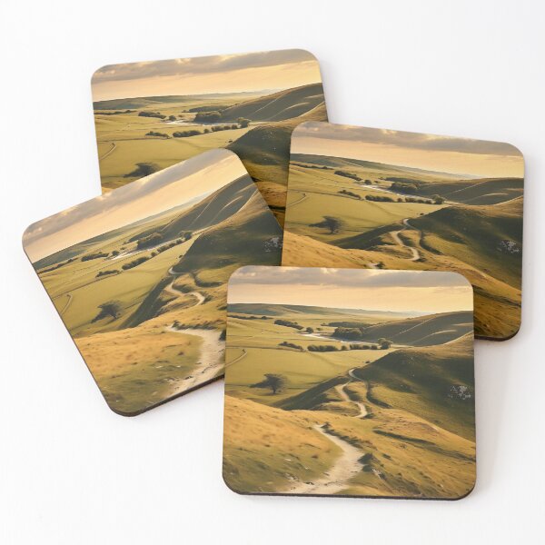 Item preview, North Wessex Downs Area of Outstanding Natural Beauty (AONB) United Kingdom - 1 - Photorealistic Digital Art | WanderUpNorthCo. designed and sold by WanderUpNorth.