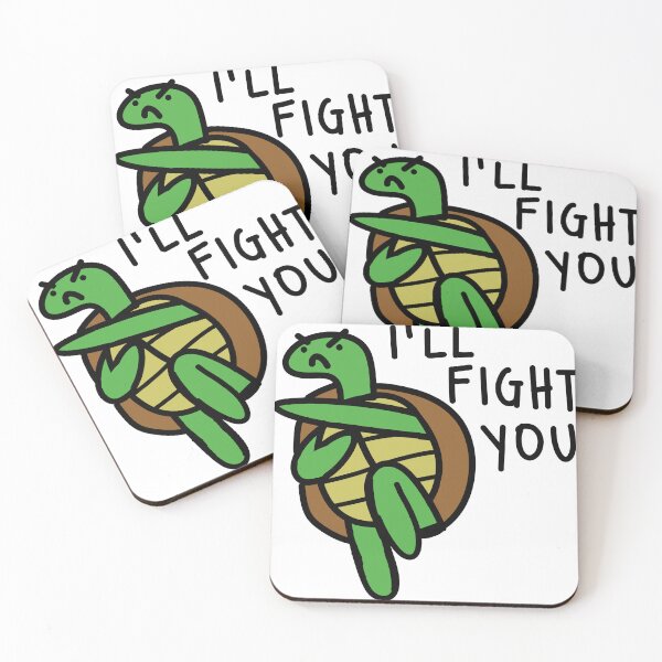 Item preview, Fighting turtle designed and sold by HummingGhost.