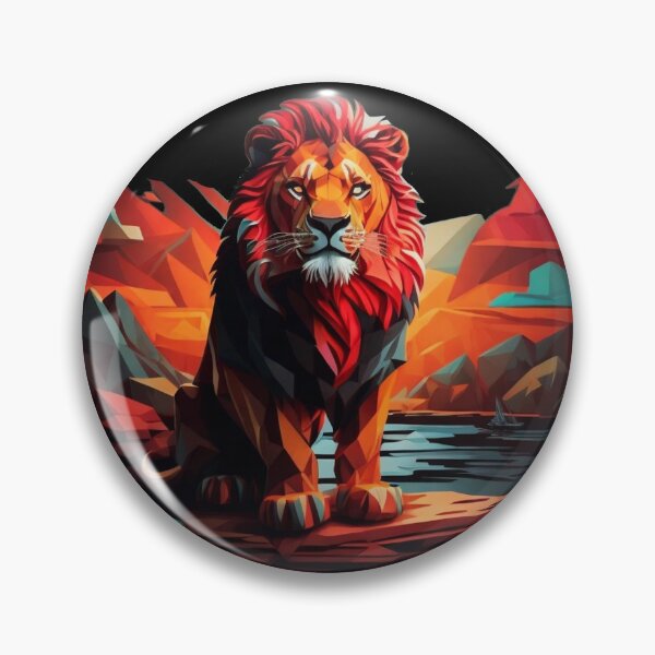 Item preview, Lion designed and sold by TrendyPalette.