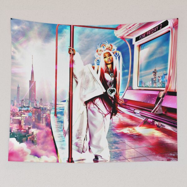 Item preview, Pink Friday 2 Nicki Barbz Digital Vibrant Realism Style designed and sold by Printopia-.