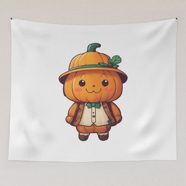 Item preview, kawaii pumpkin designed and sold by jkrphoto.