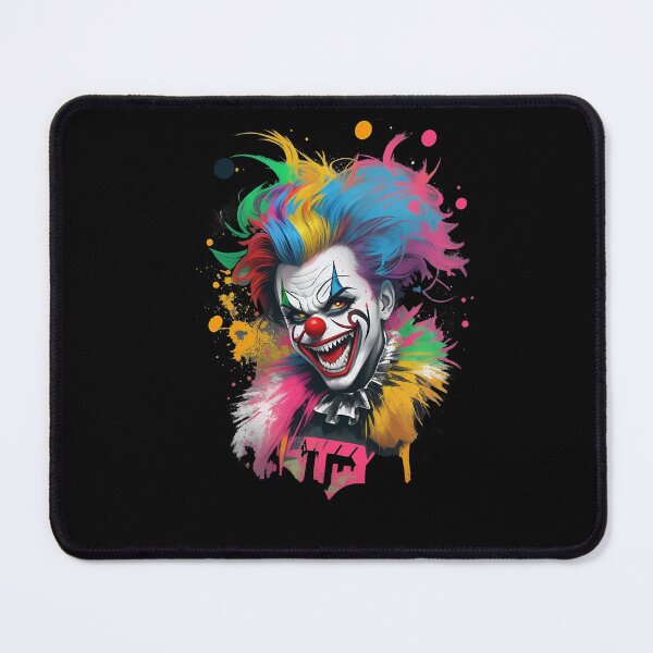 Artikelvorschau, Creepy / Insane Killer Clown - Graffiti Splash Style entworfen und verkauft von Seneku-Design.