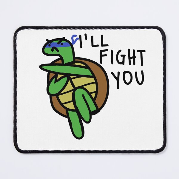 Item preview, Fighting turtle Leonardo designed and sold by HummingGhost.