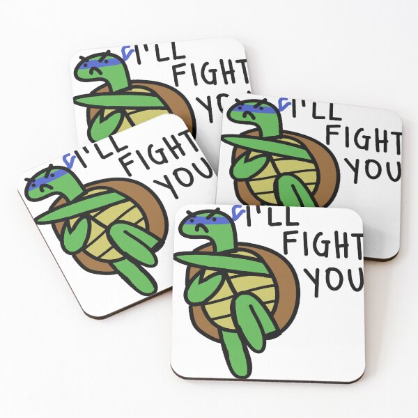 Item preview, Fighting turtle Leonardo designed and sold by HummingGhost.