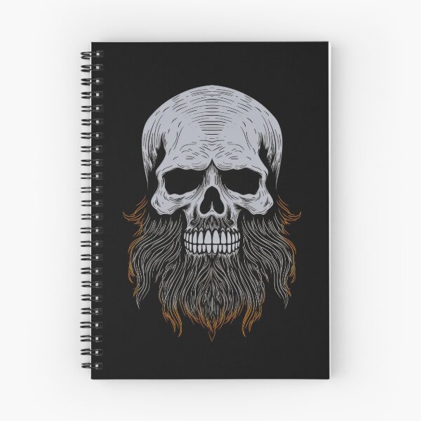 Item preview, Skull with Beard designed and sold by Merchgard.