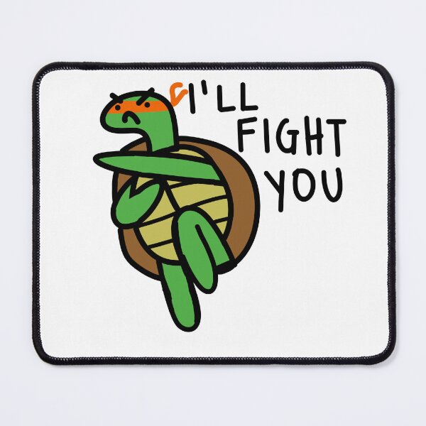 Item preview, Fighting turtle Michelangelo designed and sold by HummingGhost.