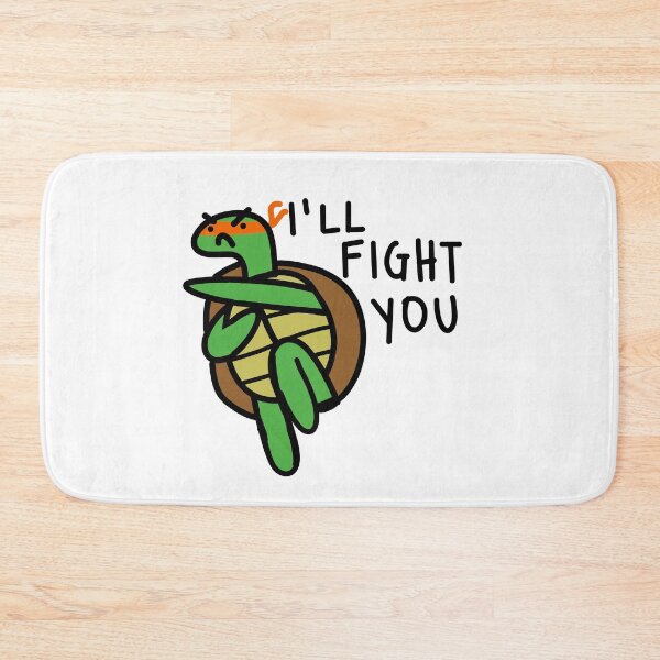 Item preview, Fighting turtle Michelangelo designed and sold by HummingGhost.