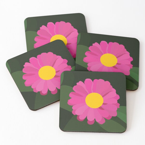 Item preview, Purple Zinnia Flower designed and sold by Nisha Prabhu.