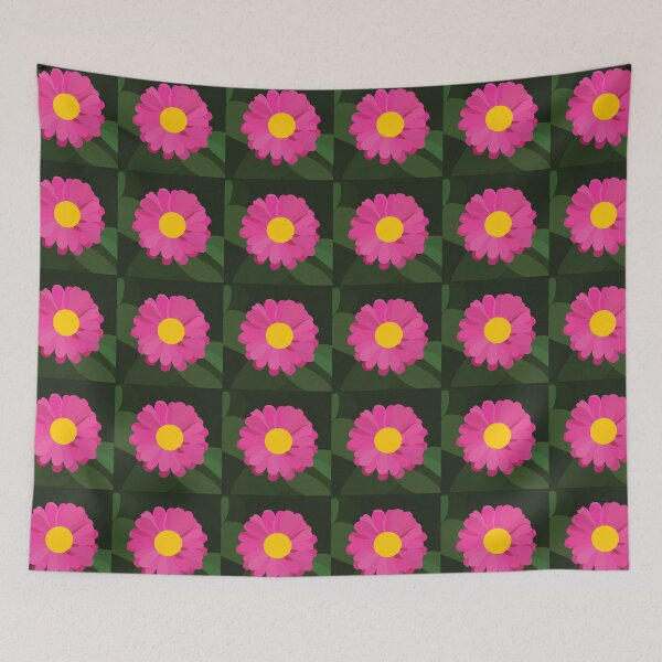 Item preview, Purple Zinnia Flower designed and sold by Nisha Prabhu.