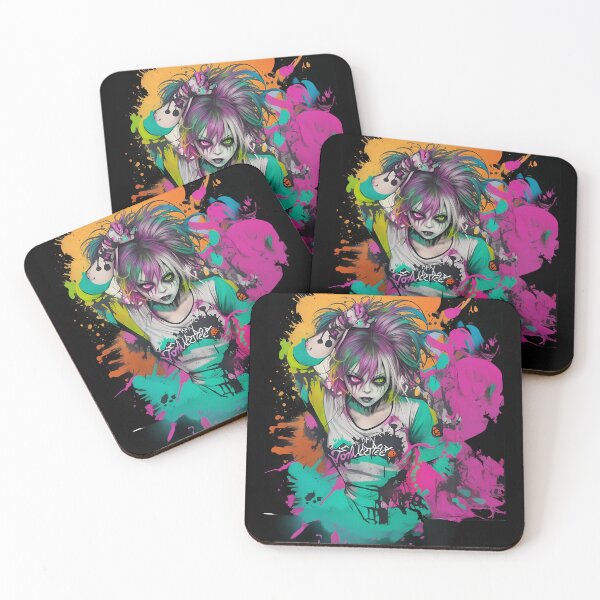 Item preview, Vamp Girl / Vampire - Graffiti Splash Style designed and sold by Seneku-Design.