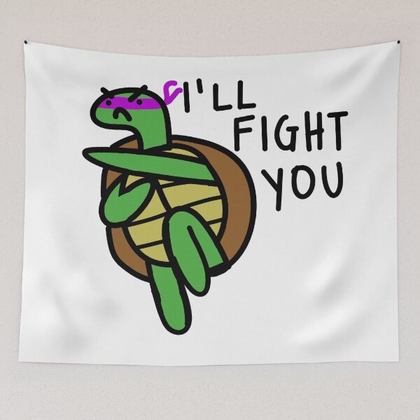 Item preview, Fighting turtle Donatello designed and sold by HummingGhost.