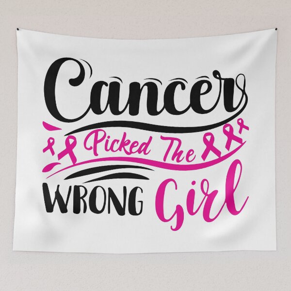 Item preview, Cancer piked the wrong girl designed and sold by Moto Wear .