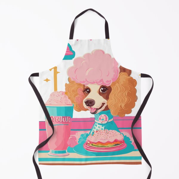 Item preview, Poodle Retro Diner designed and sold by purrfect pattern.