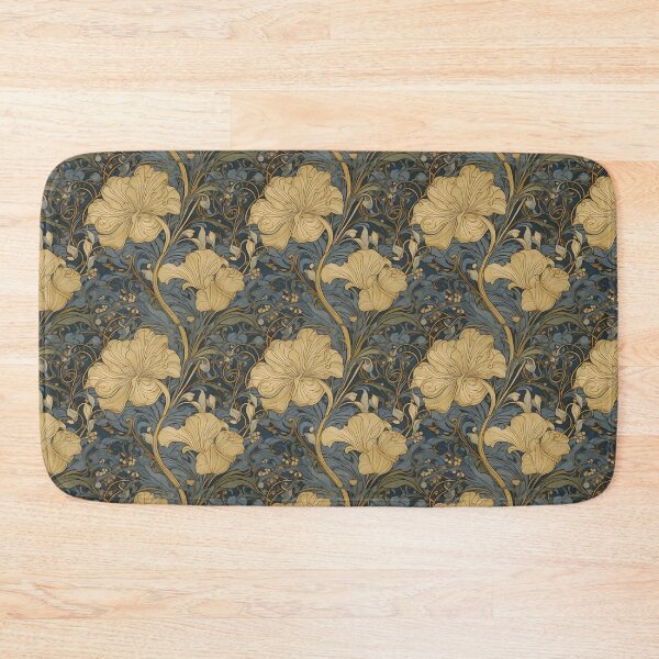 Item preview, Art nouveau floral pattern  designed and sold by patterncrow.