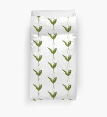 Lily of the valley in vector Duvet Cover