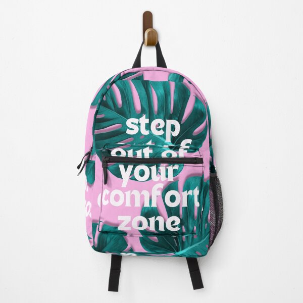 Item preview, Step Out Of Your Comfort Zone Aesthetic Tropical Typography Design II designed and sold by annylands.