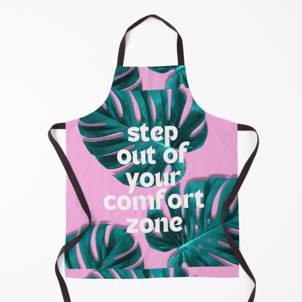 Item preview, Step Out Of Your Comfort Zone Aesthetic Tropical Typography Design II designed and sold by annylands.