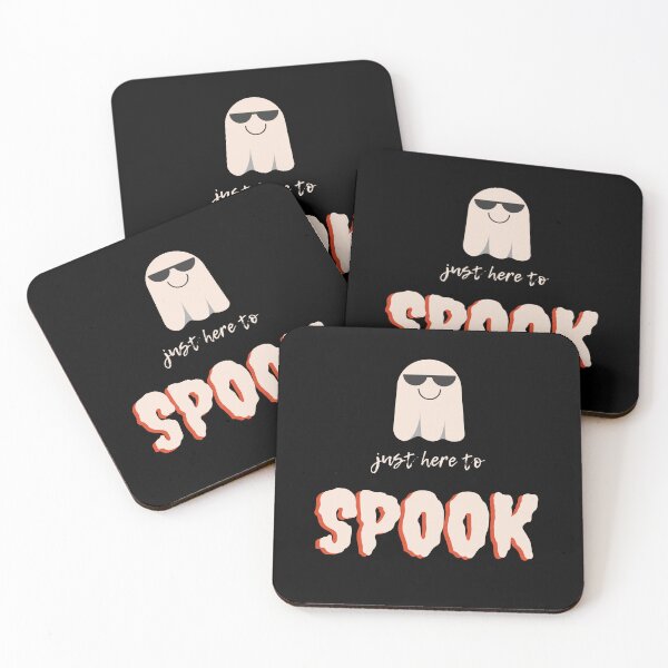 Item preview, Just here to spook on Halloween party designed and sold by PuralunaCreations.
