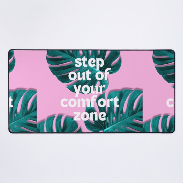 Item preview, Step Out Of Your Comfort Zone Aesthetic Tropical Typography Design II designed and sold by annylands.
