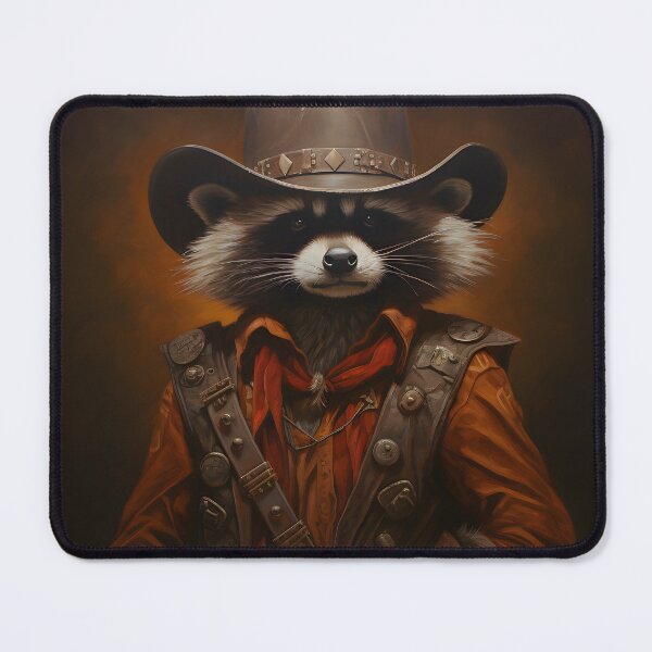 Item preview, cowboy Raccoon designed and sold by HELISK.