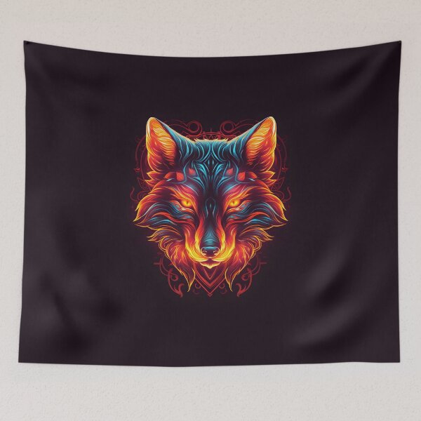 Item preview, Neon fox designed and sold by Trendy-Artistry.