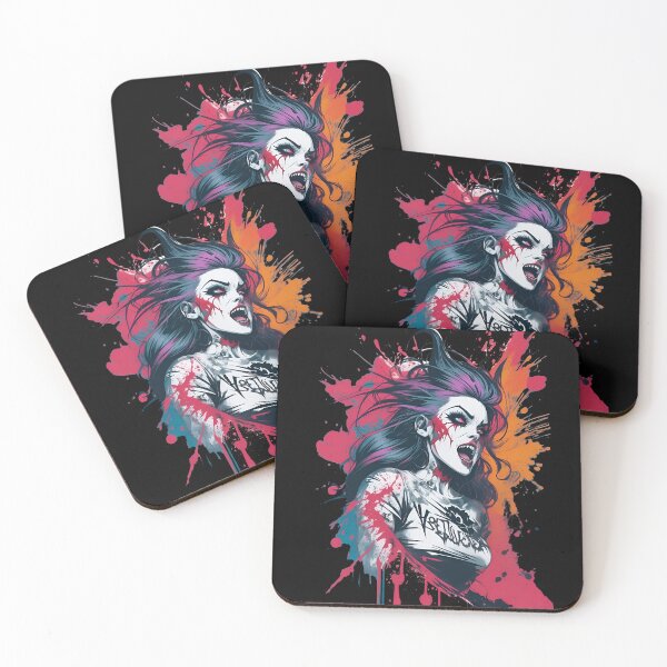 Item preview, Vamp Queen / Vampire - Graffiti Splash Style designed and sold by Seneku-Design.