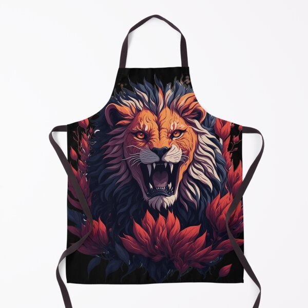 Item preview, Angry roaring lion desgin designed and sold by Vectorio.