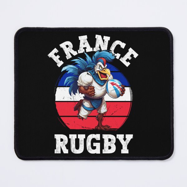 Item preview, Rugby France 2023 Rooster Rugby Ball Player Fan designed and sold by BullDesignsShop.