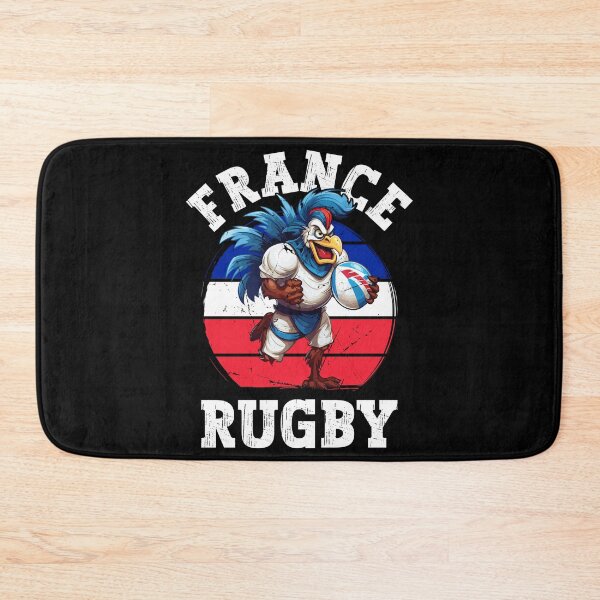 Item preview, Rugby France 2023 Rooster Rugby Ball Player Fan designed and sold by BullDesignsShop.