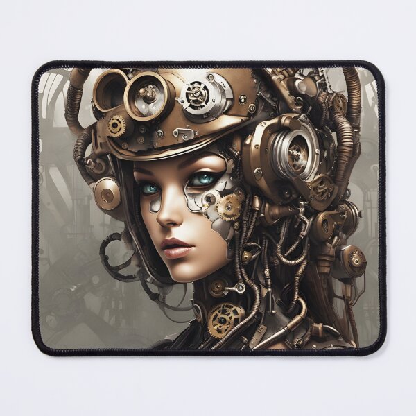 Item preview, Steampunk cyborg designed and sold by Maths-4-Nerds.