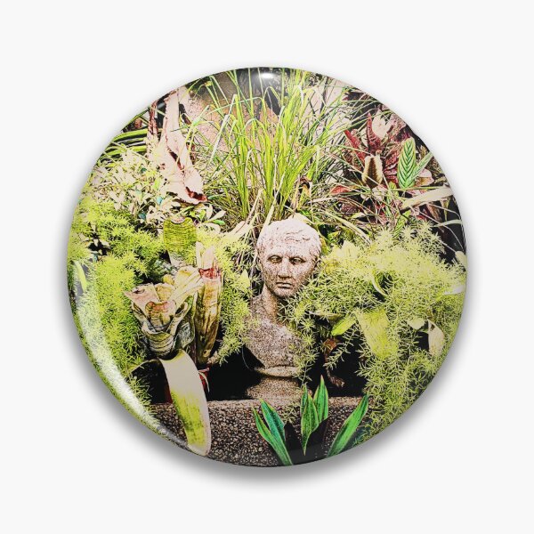 Item preview, face amongst the plants designed and sold by RawandJ.
