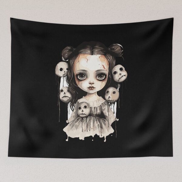 Item preview, Charmingly Creepy Porcelain Doll designed and sold by BNCH44.