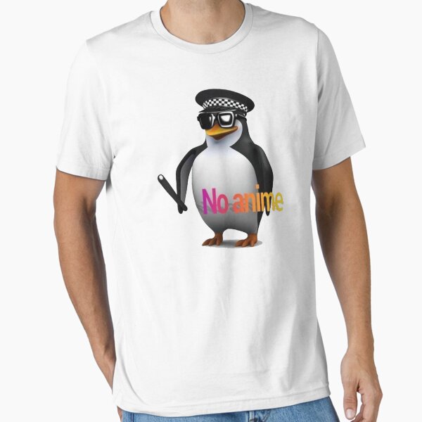 No Anime Penguin Shirt