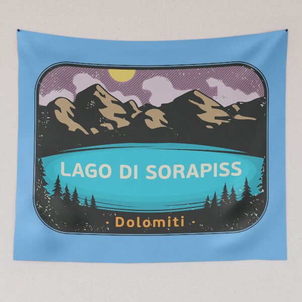 Item preview, Lake Sorapiss, Lago di Sorapiss, Italy designed and sold by studio838.