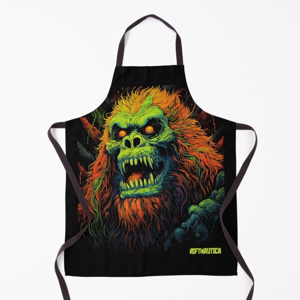 Item preview, Otherworldly Creatures Cosmic Gateway Abstract Sasquatch designed and sold by tronictees.