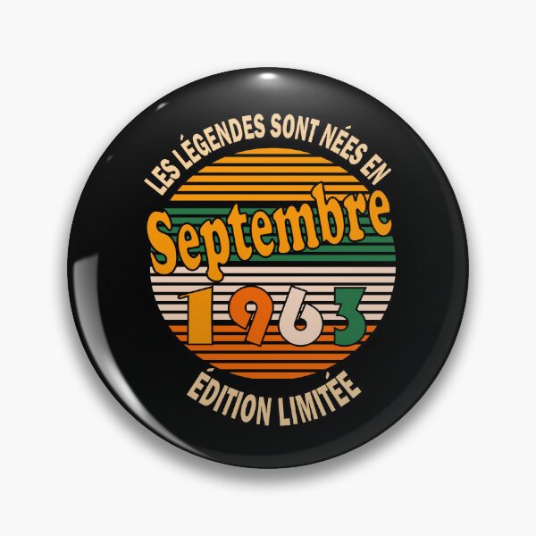 Item preview, Les Legendes sont nees en Septembre 1963 60ème Anniversaire Homme designed and sold by ELK20.