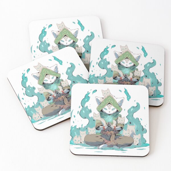 Item preview, Shaman Cat Hero designed and sold by SundayDonuts.
