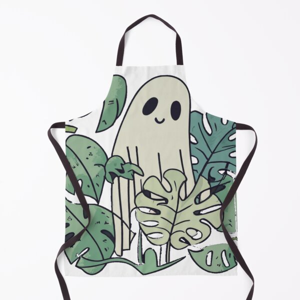 Item preview, Ghouls Garden Too Ghost Monstera designed and sold by ShopSunday.