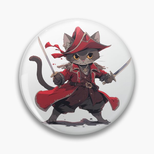 Item preview, Swashbuckler Cat Hero designed and sold by SundayDonuts.